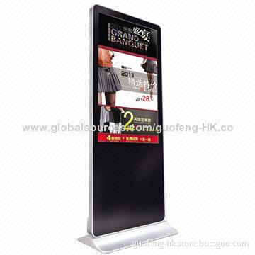 55-inch Floor Standing LED Advertising Digital Signage, 1,920X1,080 (X86), 2GB Memory